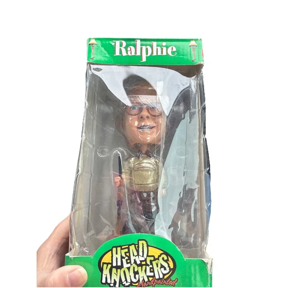 Vintage NECA RALPHIE HeadKnocker A Christmas Story Bobble Head BB Gun